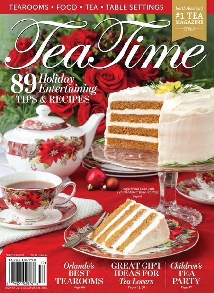 TeaTime – November-December 2021 Cover