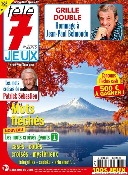 Tele 7 Jeux – Octobre 2021 Cover
