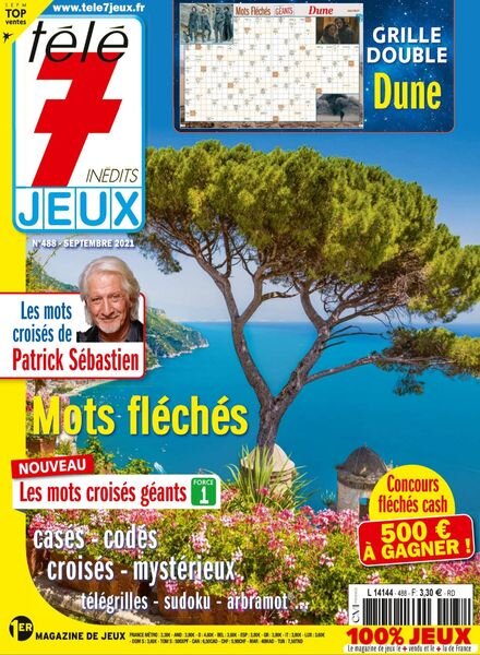 Tele 7 Jeux – Septembre 2021 Cover