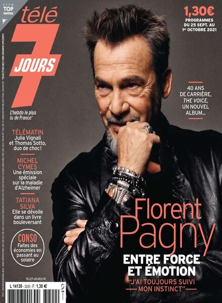 Tele 7 Jours – 25 septembre 2021 Cover