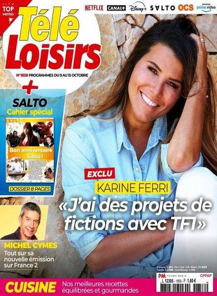 Tele Loisirs – 4 Octobre 2021 Cover