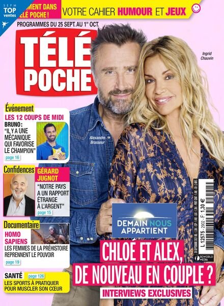 Tele Poche – 20 Septembre 2021 Cover