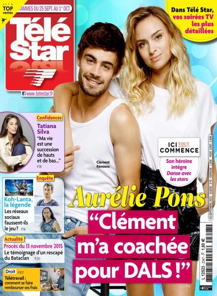 Tele Star – 20 Septembre 2021 Cover