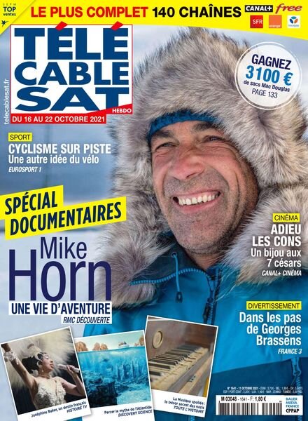 Telecable Sat Hebdo – 11 Octobre 2021 Cover