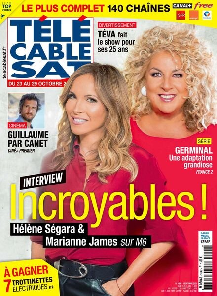 Telecable Sat Hebdo – 18 Octobre 2021 Cover