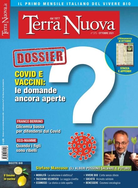 Terra Nuova – ottobre 2021 Cover
