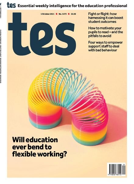 TES Magazine – 01 October 2021 Cover