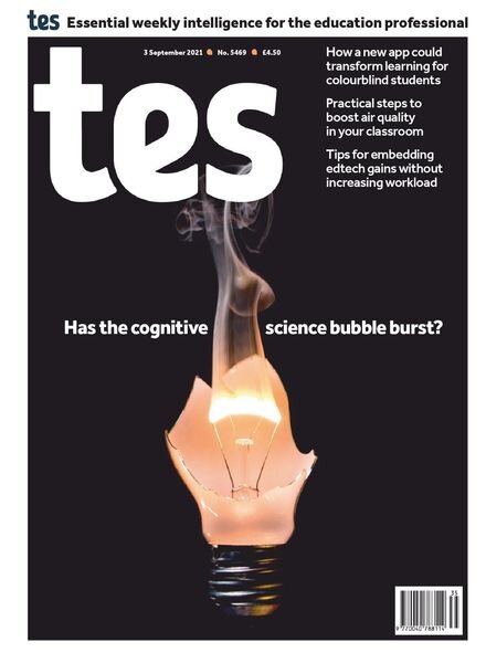 TES Magazine – 03 September 2021 Cover