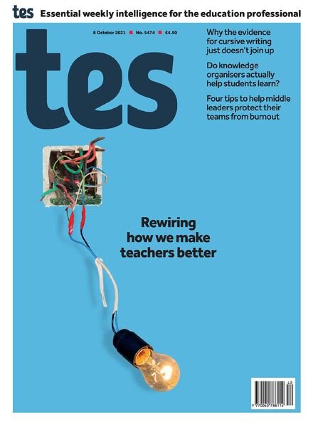 TES Magazine – 08 October 2021 Cover