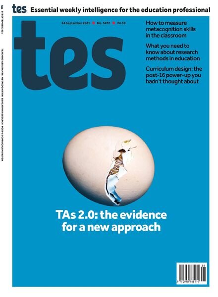 TES Magazine – 24 September 2021 Cover