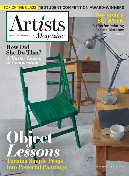 The Artist’s Magazine – November 2021 Cover
