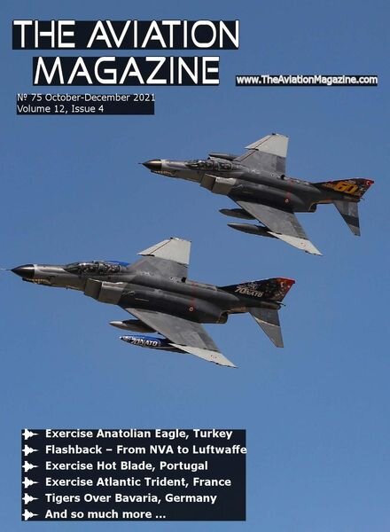 The Aviation Magazine – October-December 2021 Cover