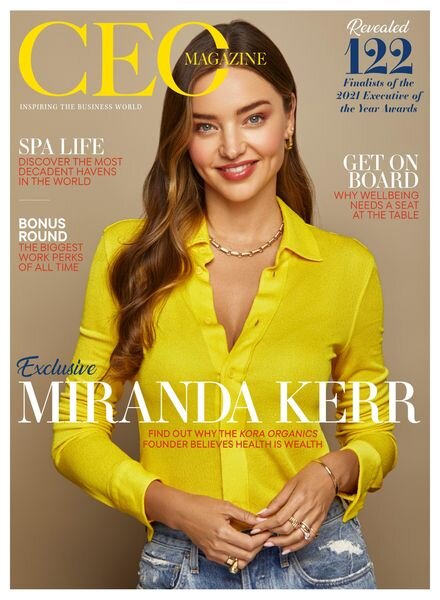 The CEO Magazine Australia & New Zealand – October 2021 Cover
