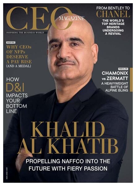 The CEO Magazine EMEA – November 2019 Cover