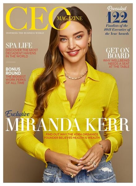 The CEO Magazine EMEA – October 2021 Cover