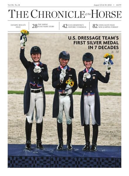 The Chronicle of the Horse – 18 August 2021 Cover