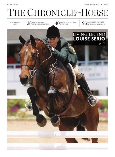 The Chronicle of the Horse – August 2021 Cover