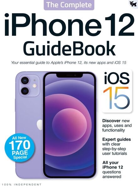 The Complete iPhone 12 GuideBook – September 2021 Cover