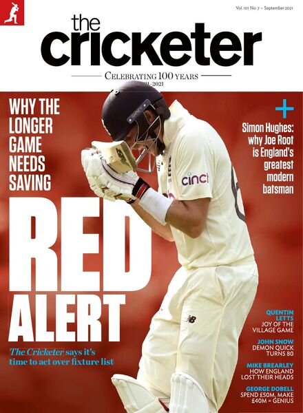 The Cricketer Magazine – September 2021 Cover