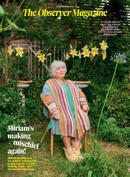 The Observer Magazine – 19 September 2021 Cover