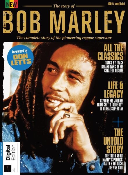 The Story of Bob Marley – August 2021 Cover