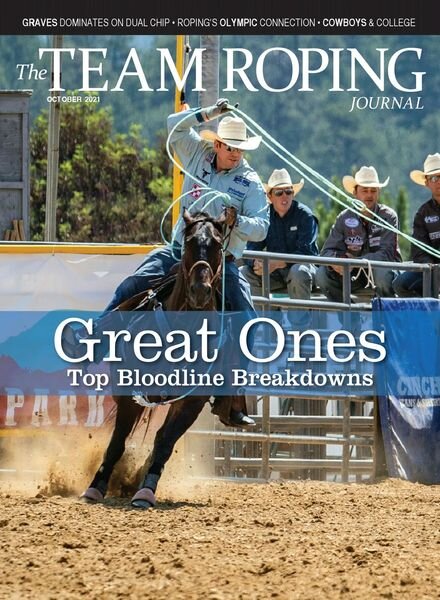 The Team Roping Journal – October 2021 Cover