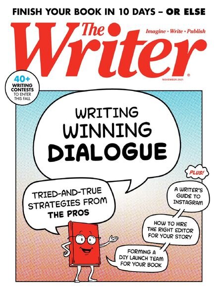 The Writer – November 2021 Cover
