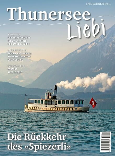 ThunerseeLiebi – September 2021 Cover