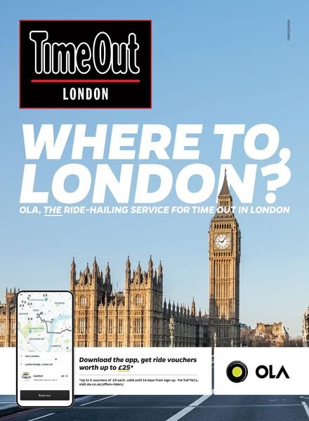 Time Out London – September 21 – October 04, 2021 Cover