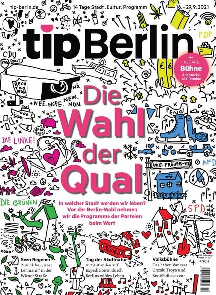 tip Berlin – 15 September 2021 Cover