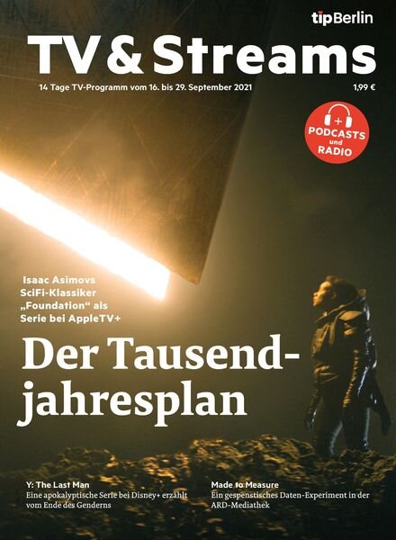 tipBerlin TV & Streams – 14 September 2021 Cover