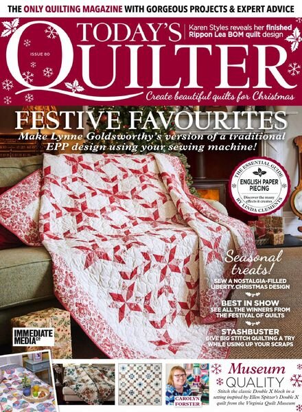 Today’s Quilter – October 2021 Cover