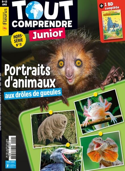 Tout Comprendre Junior – Hors-Serie – Octobre-Decembre 2021 Cover