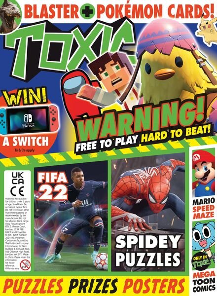 Toxic – 15 September 2021 Cover