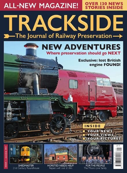 Trackside – Issue 1 – June-July 2021 Cover