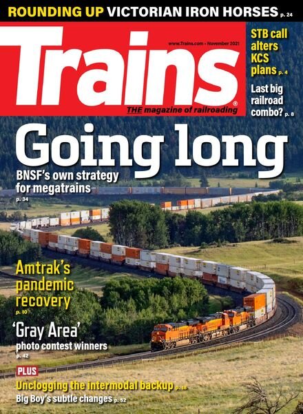 Trains – November 2021 Cover