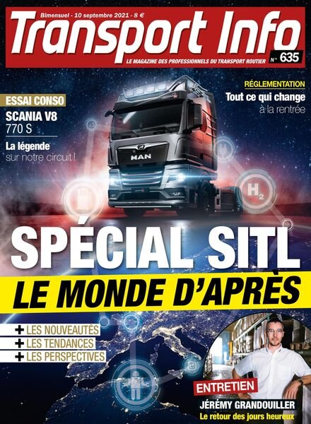 Transport Info – 10 Septembre 2021 Cover