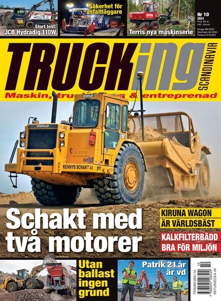 Trucking Scandinavia – 07 september 2021 Cover
