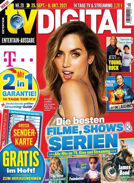 TV DIGITAL Entertain – 17 September 2021 Cover