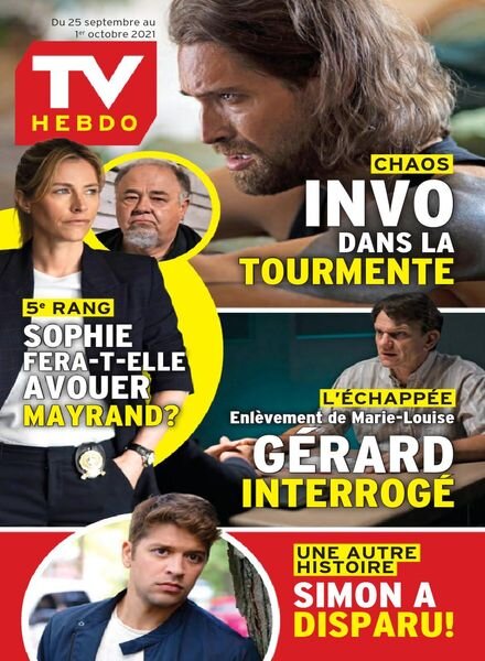 TV Hebdo – 25 septembre 2021 Cover