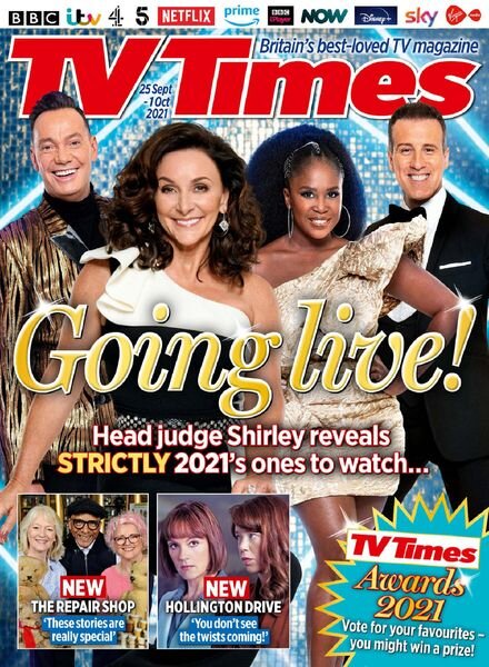 TV Times – 25 September 2021 Cover