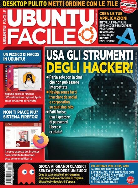 Ubuntu Facile – ottobre 2021 Cover