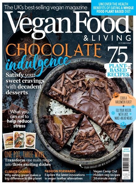 Vegan Food & Living – October 2021 Cover