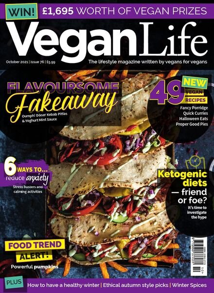 Vegan Life – October 2021 Cover
