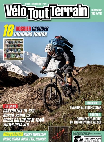 Velo Tout Terrain – Octobre-Novembre 2021 Cover