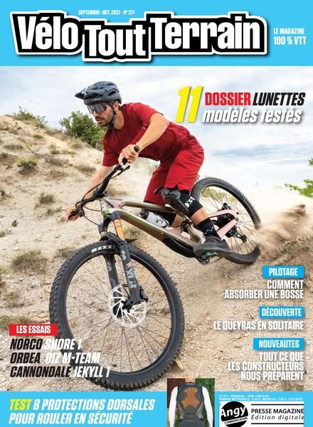 Velo Tout Terrain – Septembre-Octobre 2021 Cover