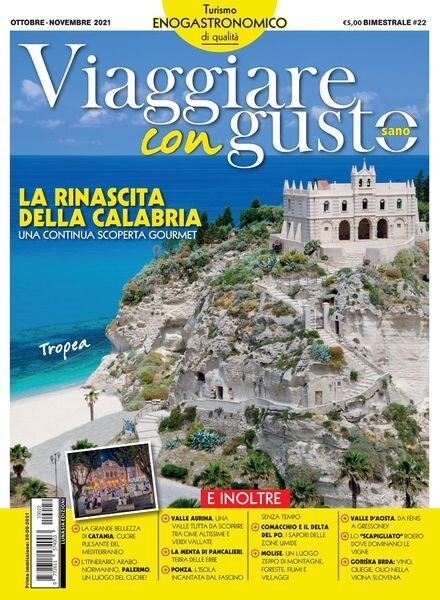 Viaggiare con Gusto – ottobre 2021 Cover