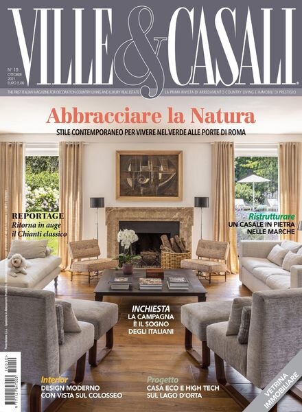 Ville & Casali – ottobre 2021 Cover