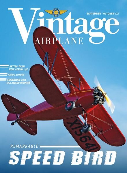 Vintage Airplane – September-October 2021 Cover