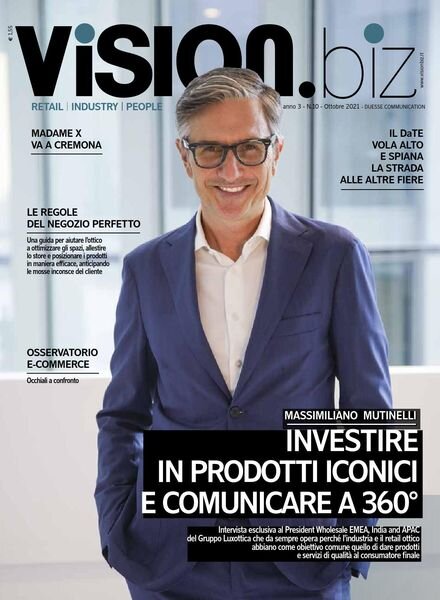 Vision.biz – Ottobre 2021 Cover